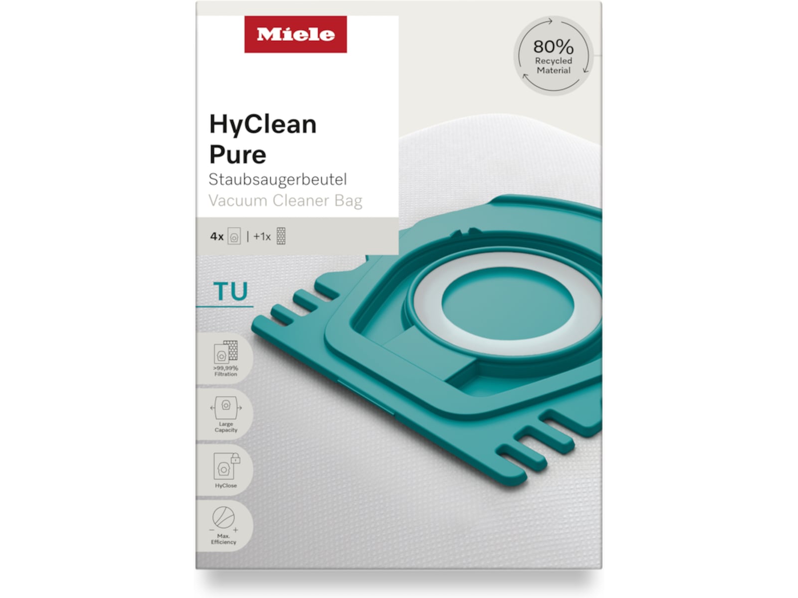 Miele HyClean Pure TU støvsugerposer Tilbehør til støvsugere & rengjøring