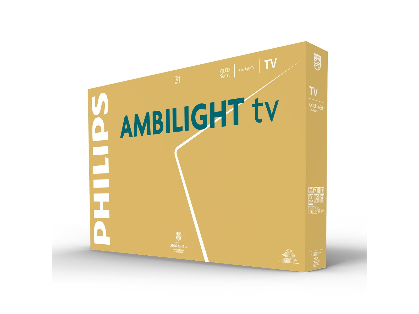 Philips 43" PUS8550/12 QLED Smart Ambilight TV (2025) 20 - 49 tommer TV