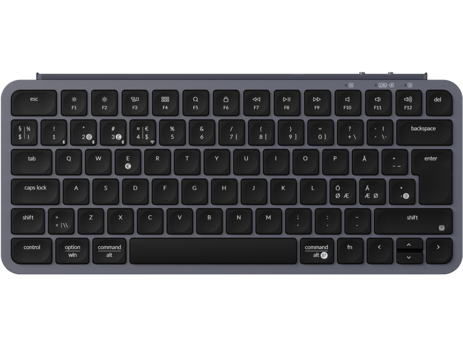 Keychron B1 Pro Ultra-Slim 75% Trådløst Tastatur Tastatur