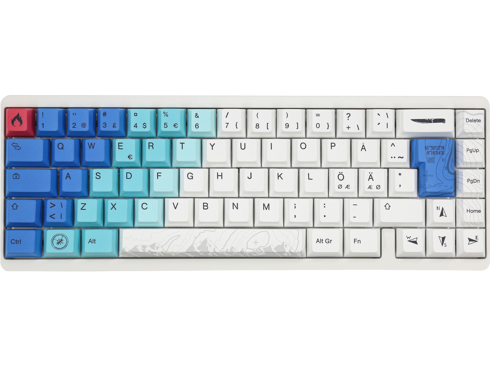 Varmilo Muse65 HE Summit 65% Gamingtastatur Gamingtastatur