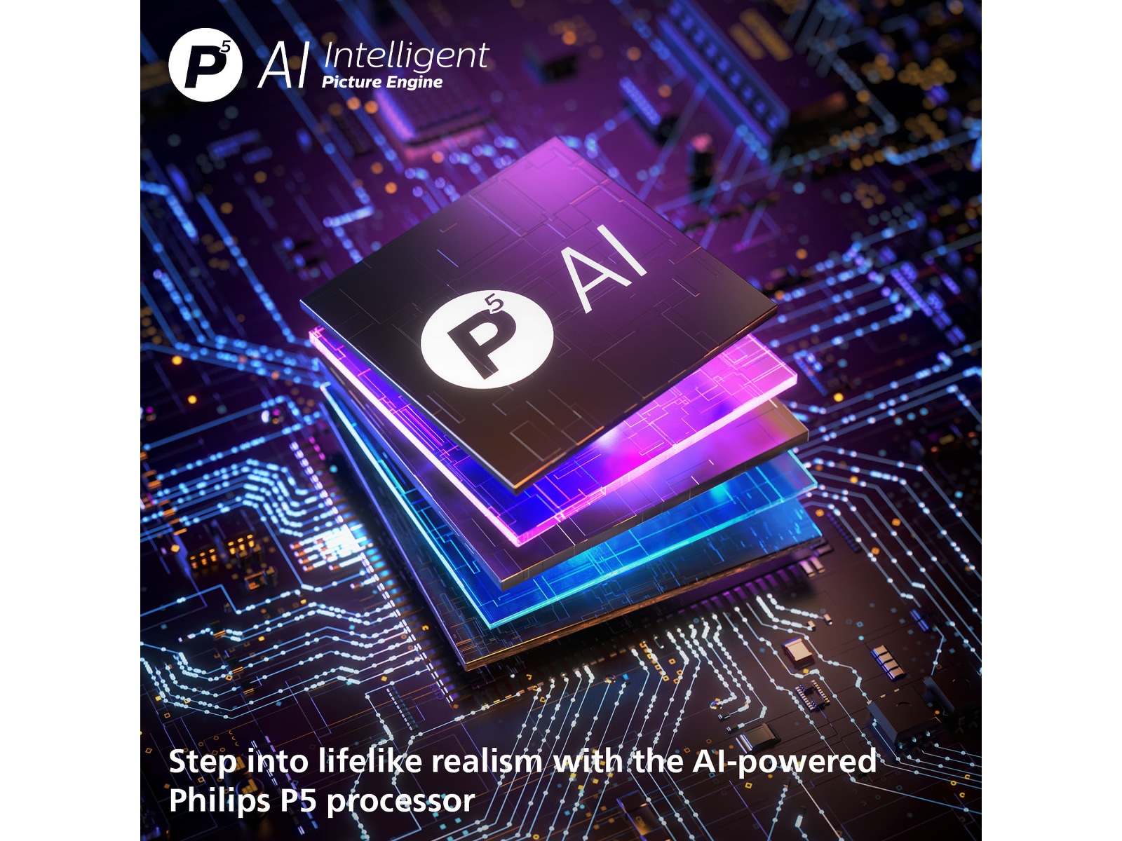 Philips 65" OLED810/12 OLED Smart Ambilight AI TV (2025) 60 - 69 tommer TV