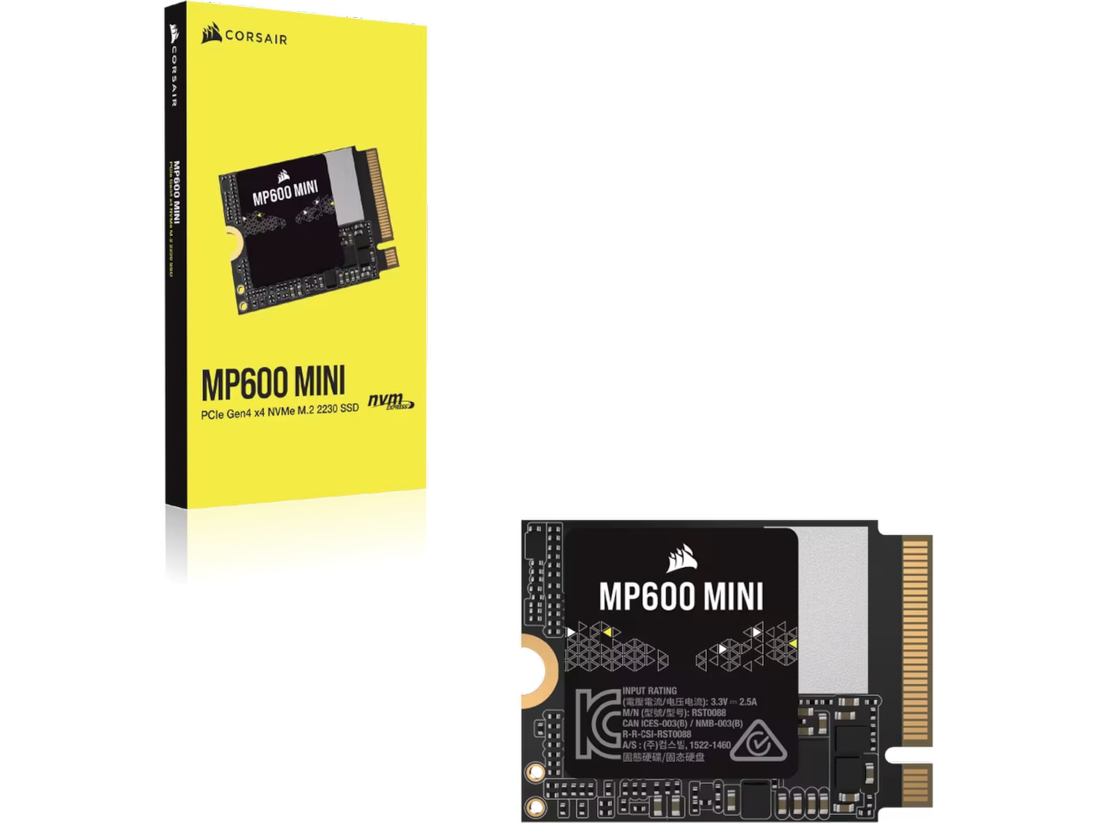 Corsair MP600 MINI NVMe PCIe M.2 2230 SSD 2TB SSD M.2