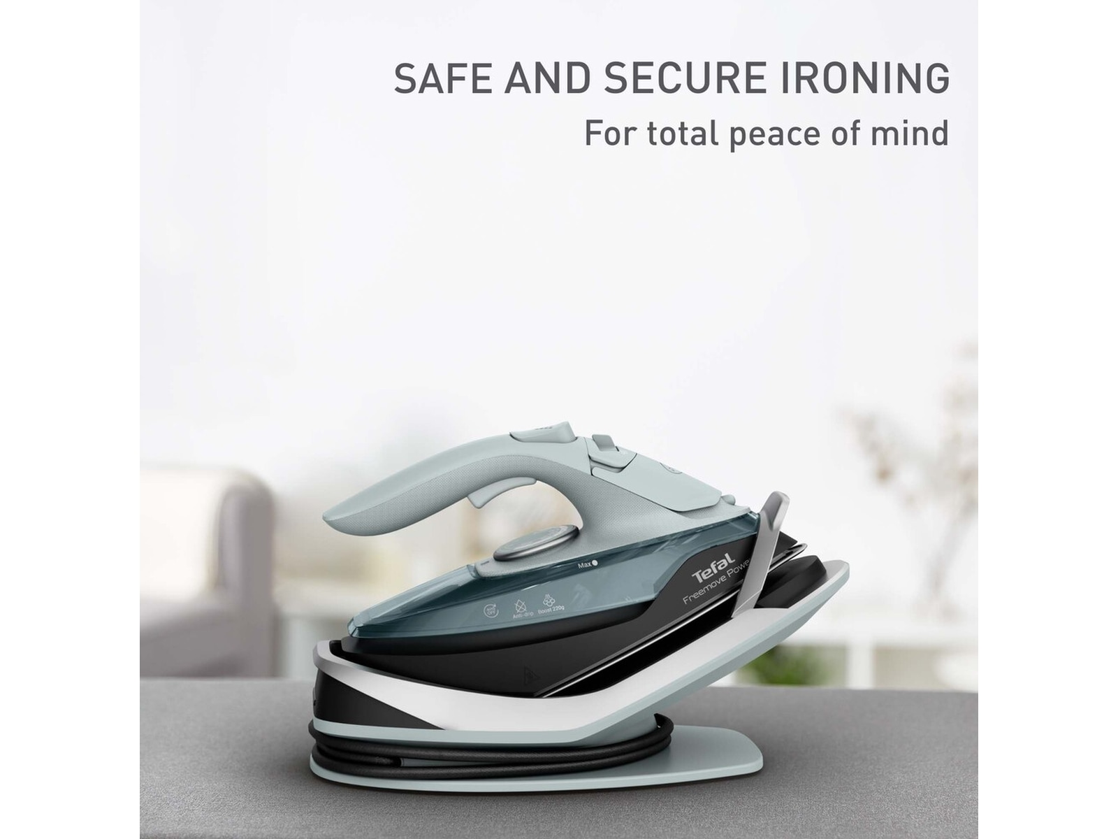 Tefal Freemove Power trådløst strykejern Strykejern