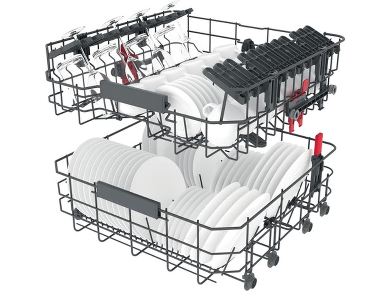 Whirlpool WIC 3C34 PFE S Integrert oppvaskmaskin Integrert oppvaskmaskin