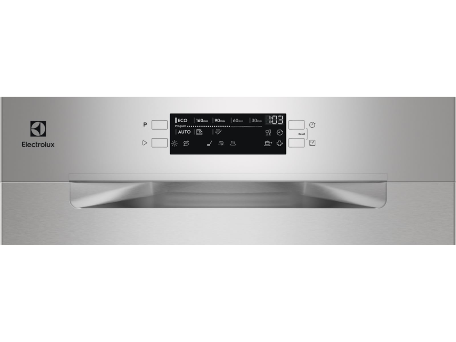 Electrolux 600 SatelliteClean oppvaskmaskin (stål) Underbygd oppvaskmaskin