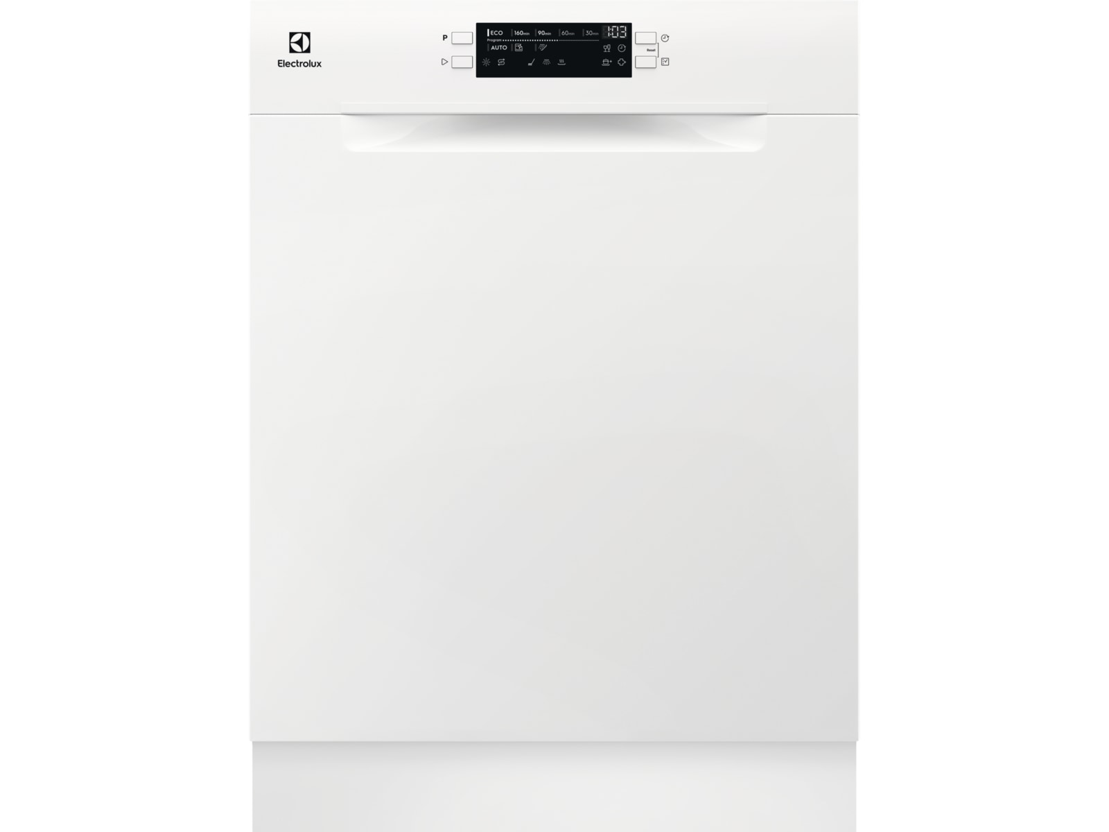 Electrolux 600 SatelliteClean oppvaskmaskin (hvit) Underbygd oppvaskmaskin