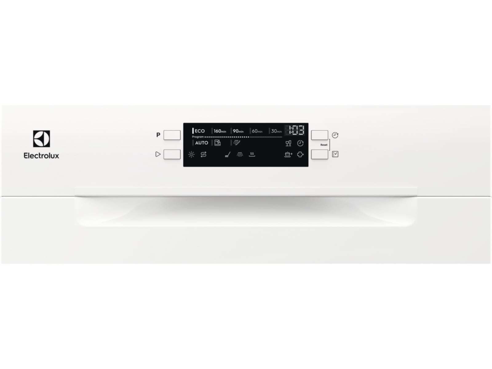 Electrolux 600 SatelliteClean oppvaskmaskin (hvit) Underbygd oppvaskmaskin