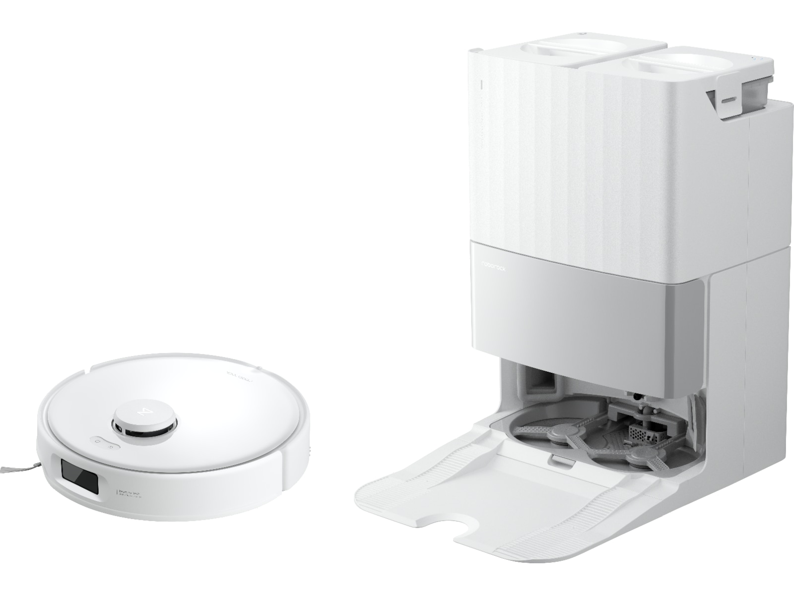 Roborock Qrevo Edge 5V1 Robotstøvsuger (hvit) Robotstøvsugere