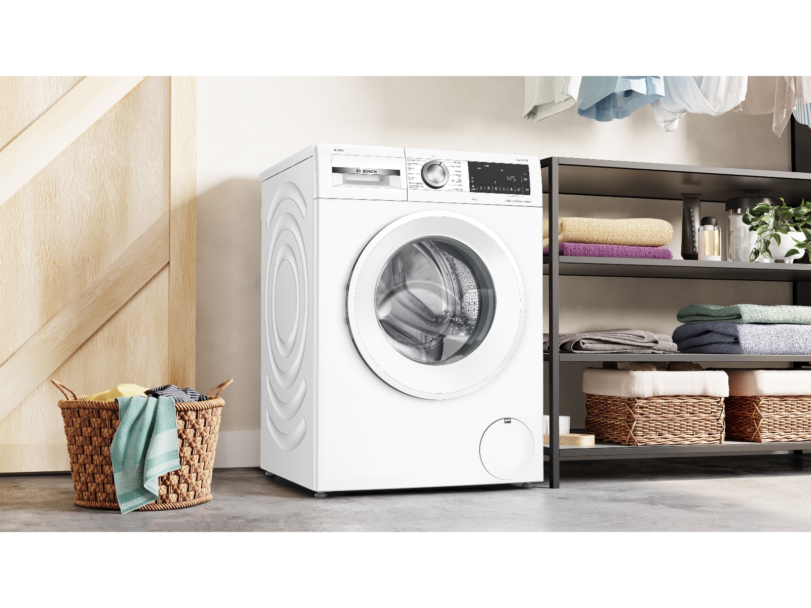 Bosch Serie 6 WGG254FLSN Vaskemaskin Vaskemaskin