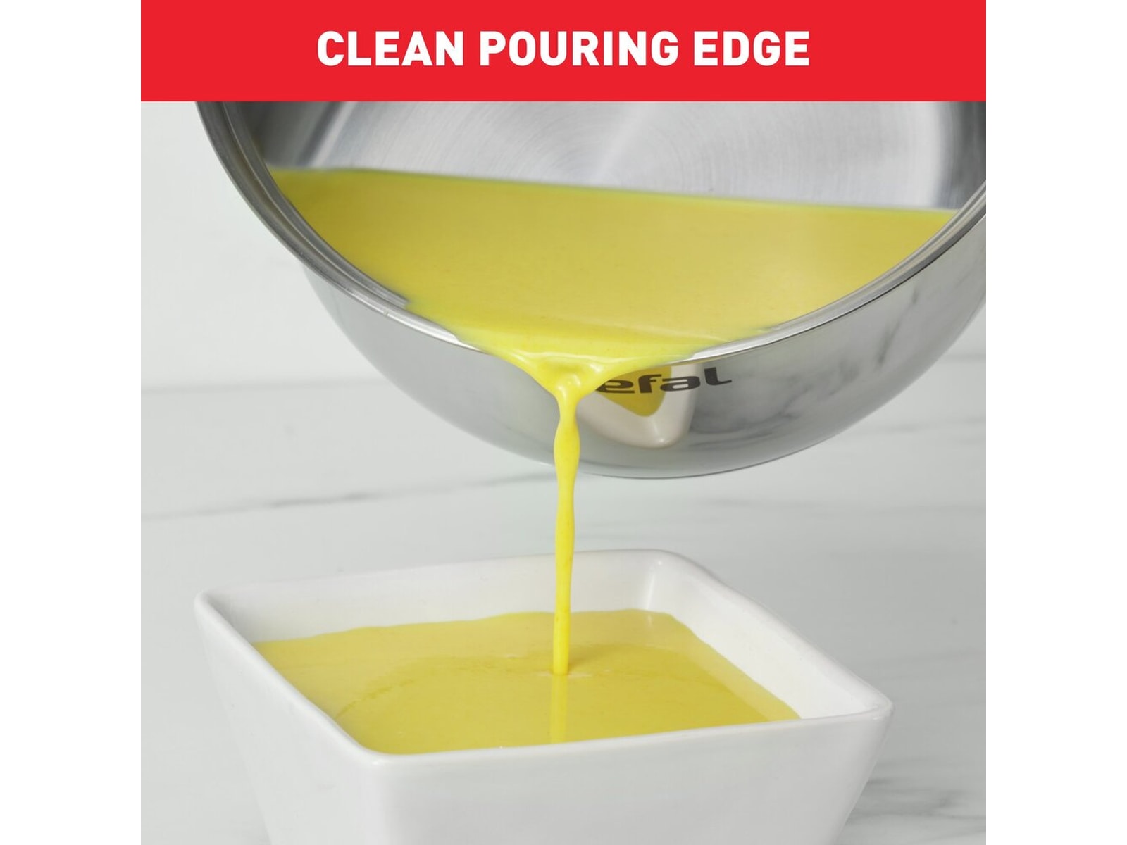 Tefal Intuition 7-delers grytesett i ubelagt rustfritt stål B864S734 Tilbehør til stekeovn og komfyrer