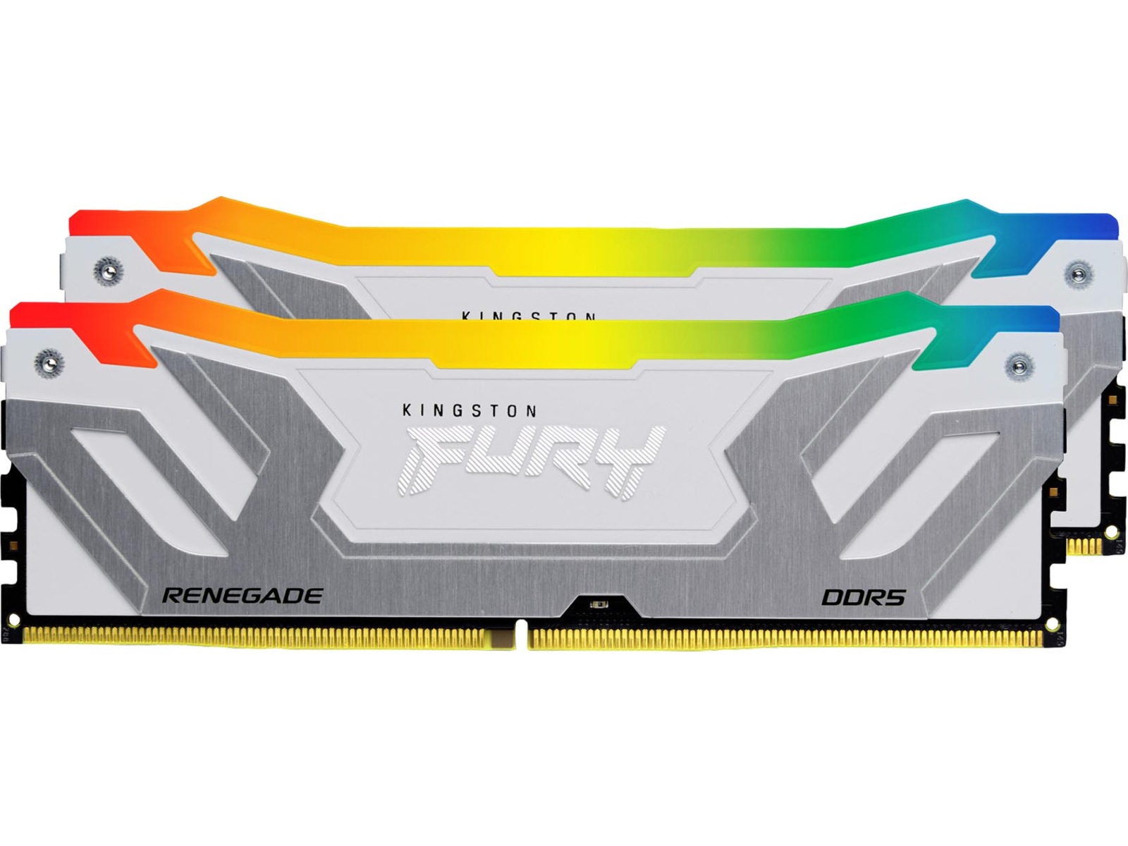 Kingston FURY Renegade DDR5 RGB 8400MHz 48GB (hvit) Minnebrikker