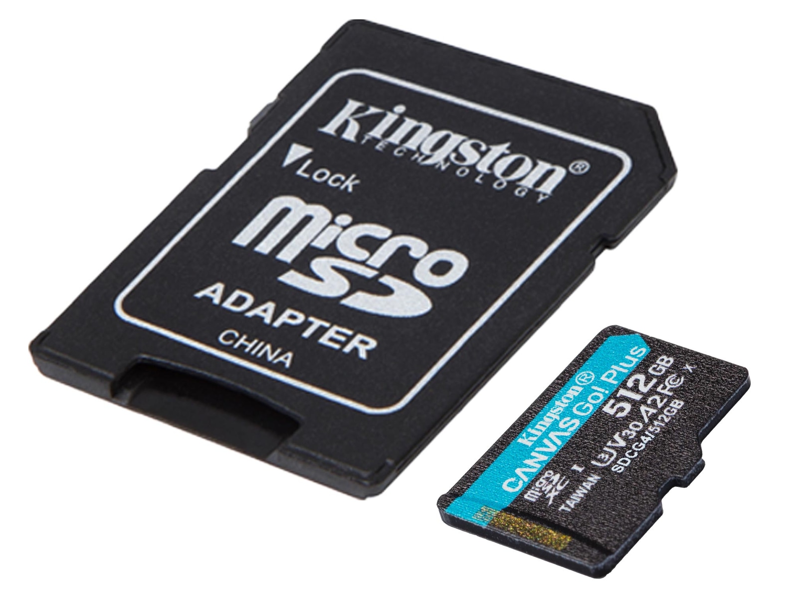 Kingston Canvas Go! Plus microSD 512GB Minnekort til foto & video