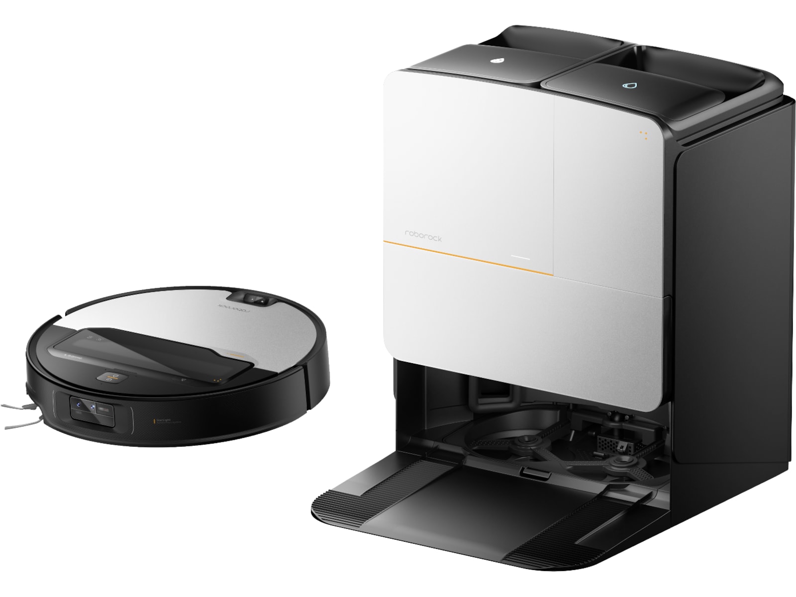 Roborock Saros Z70 Robotstøvsuger (sølv) Robotstøvsugere