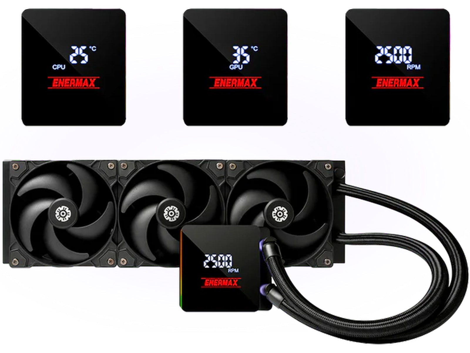 Enermax LIQTECH XTR CPU Kjøler (sort) CPU - Vannkjøling