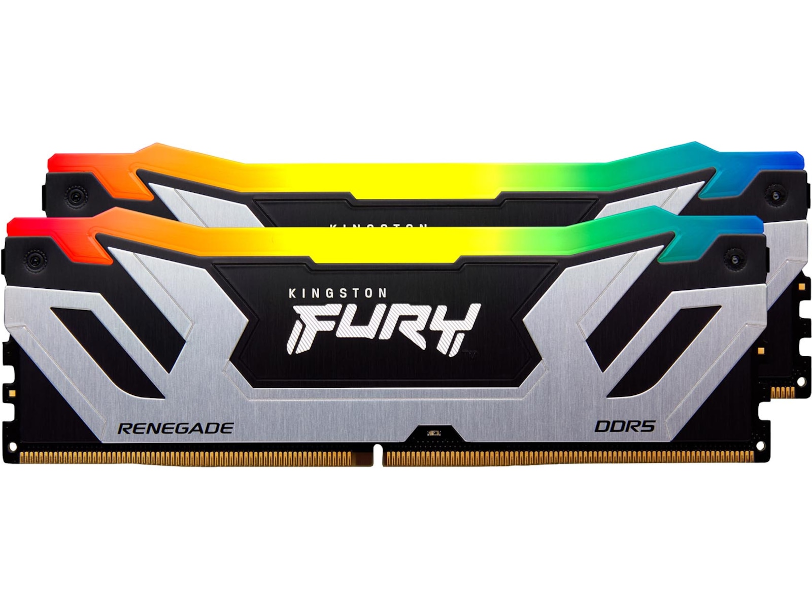 Kingston FURY Renegade DDR5 RGB 8400MHz 48GB (sort) Minnebrikker