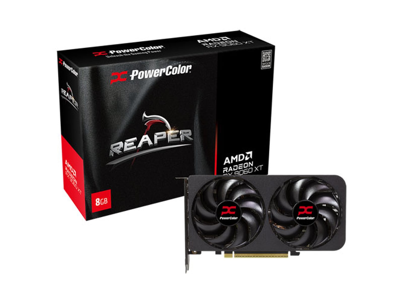 PowerColor Reaper AMD Radeon RX 9060 XT Skjermkort