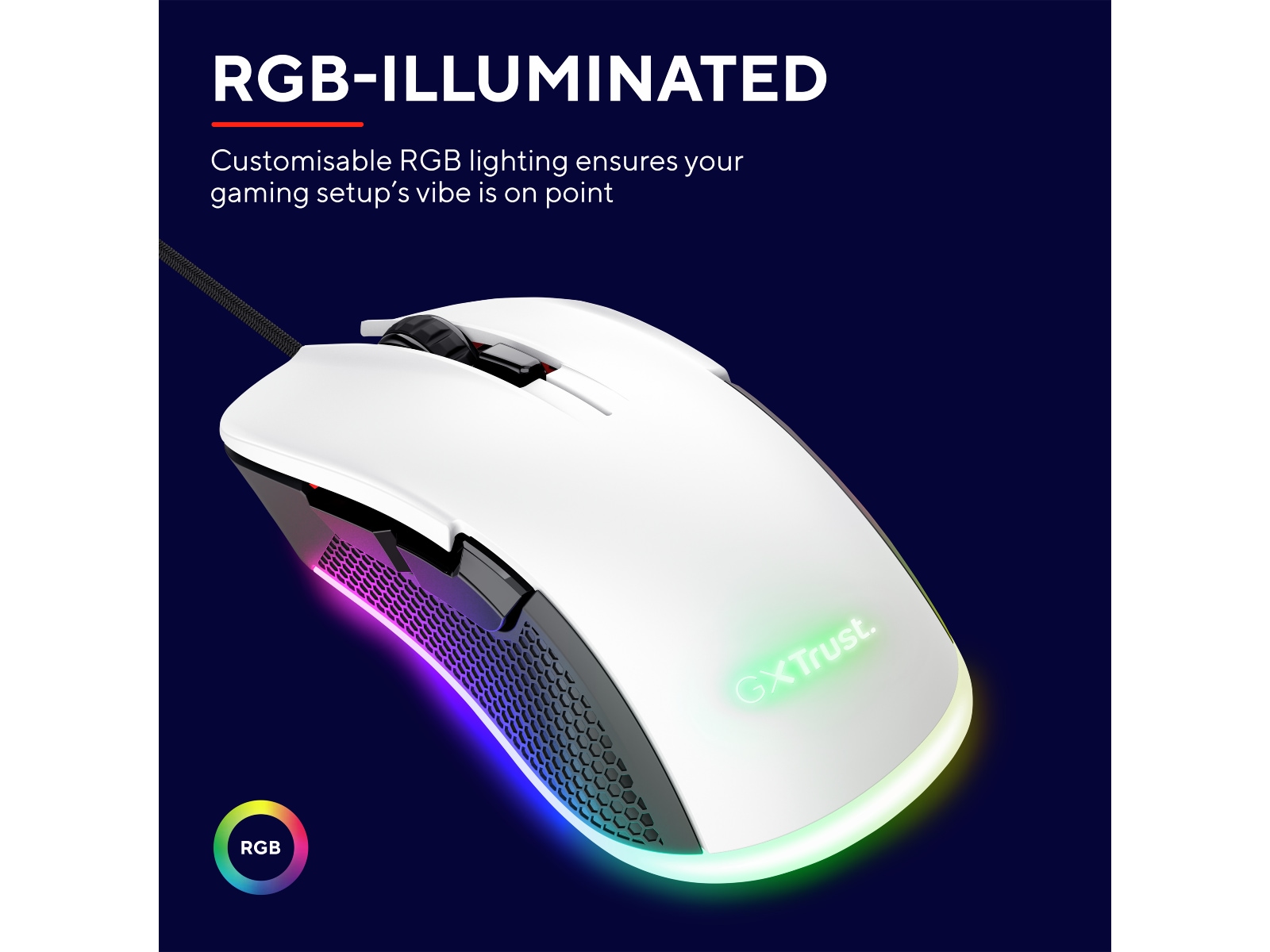 Trust GXT 922 Ybar Illuminated Gamingmus Gamingmus