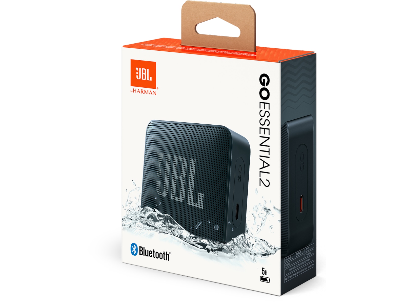 JBL GO essential 2 Trådløs bluetooth høyttaler (sort) Trådløs / Bluetooth-høyttaler