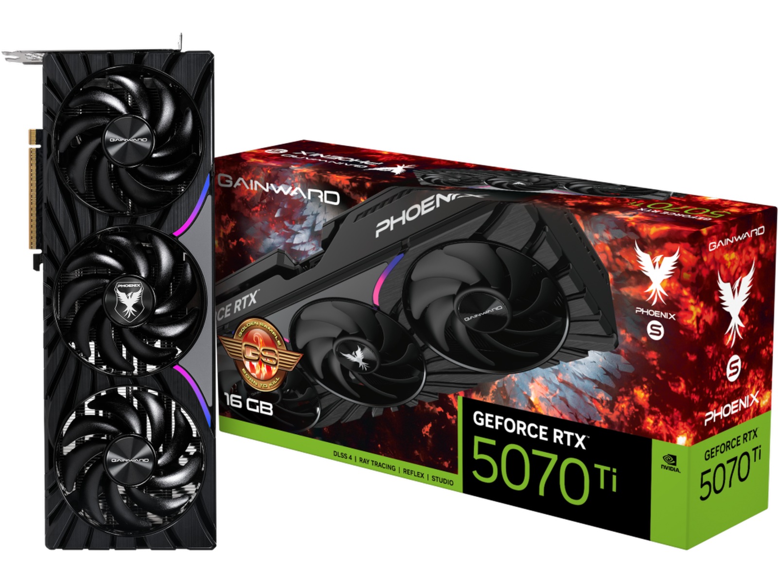 Gainward GeForce RTX 5070 Ti Phoenix-S GS Skjermkort