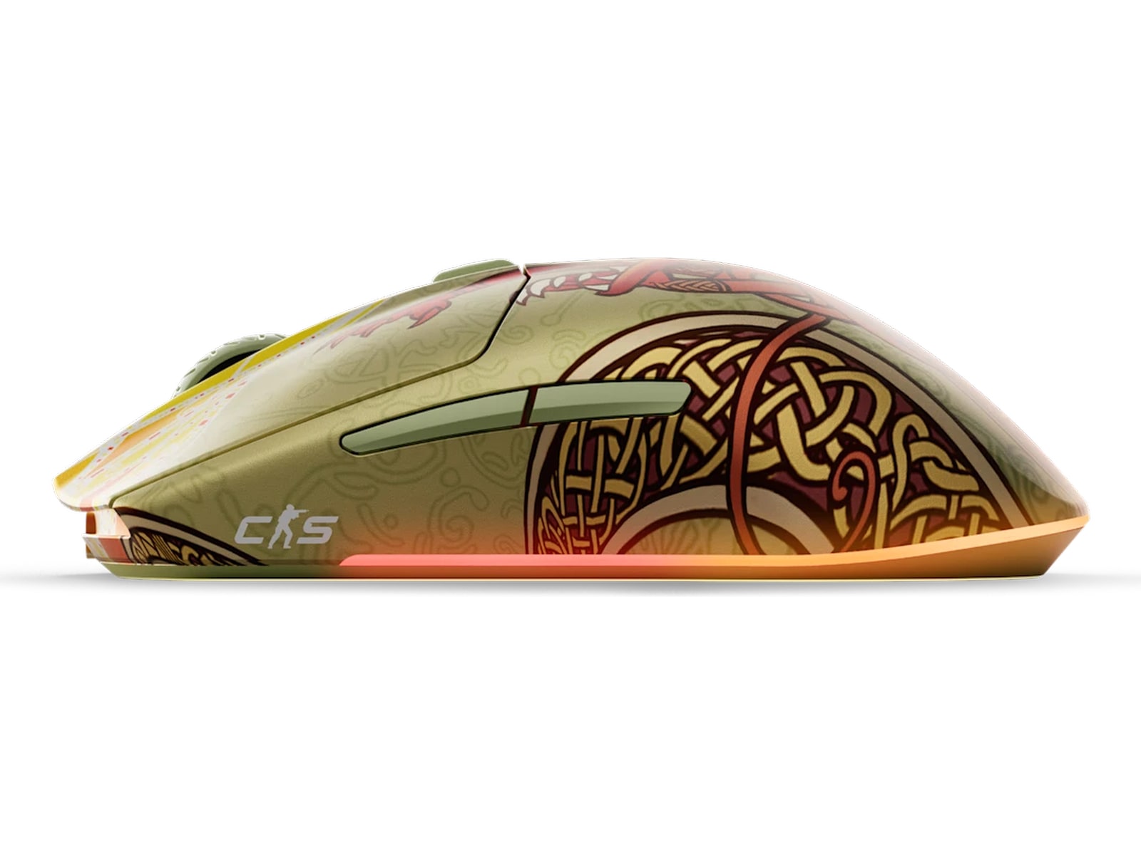SteelSeries CS2 Dragon Lore Trådløs Gamingmus Gamingmus