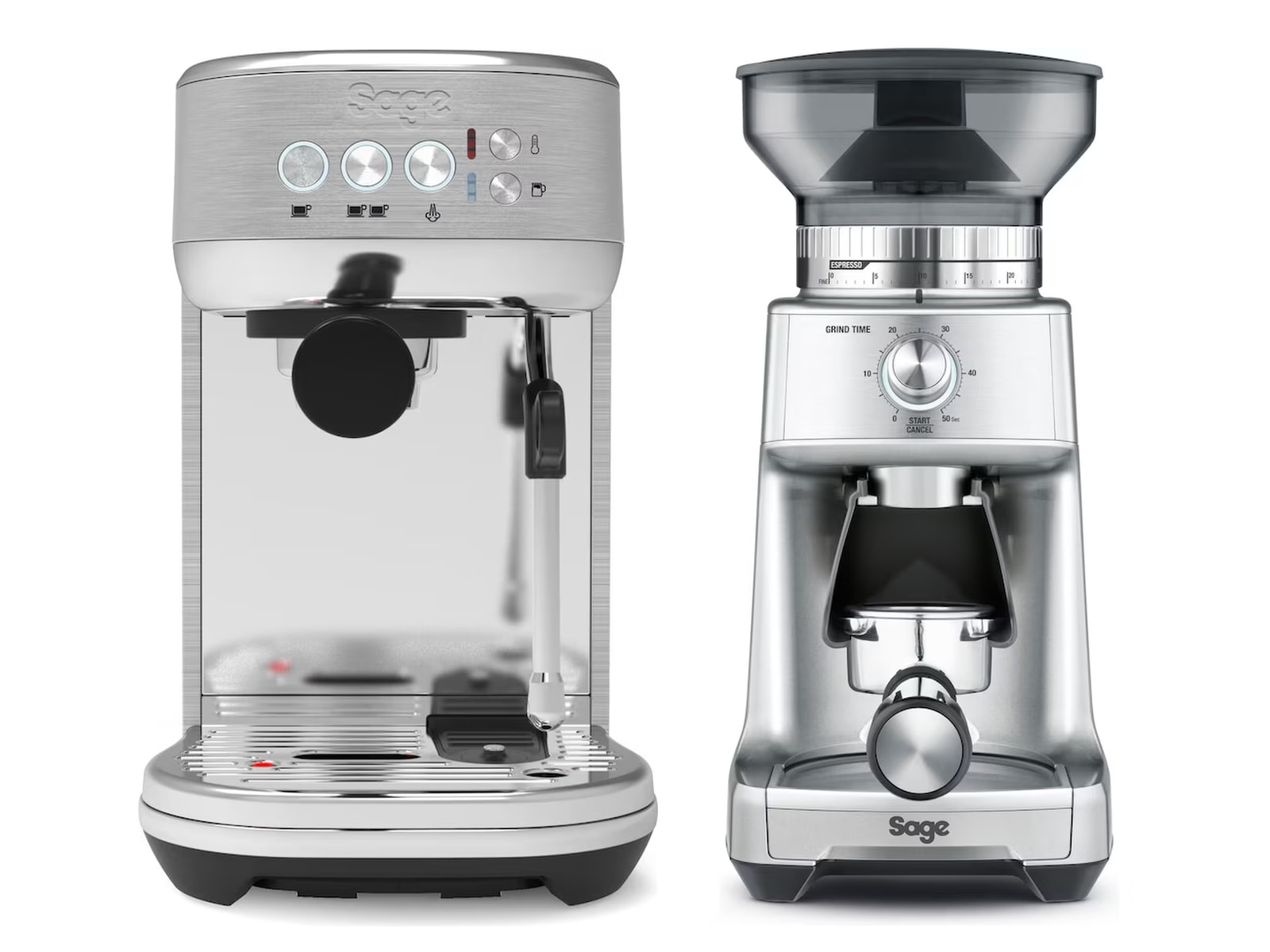 Sage Bambino Plus Espressomaskin (børstet stål) Espressomaskiner