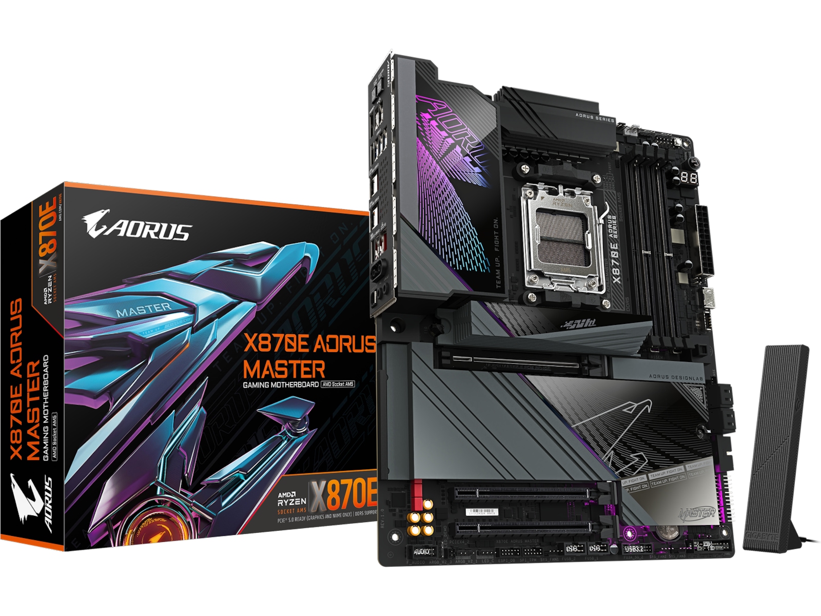 Gigabyte X870E AORUS MASTER Hovedkort AMD Socket