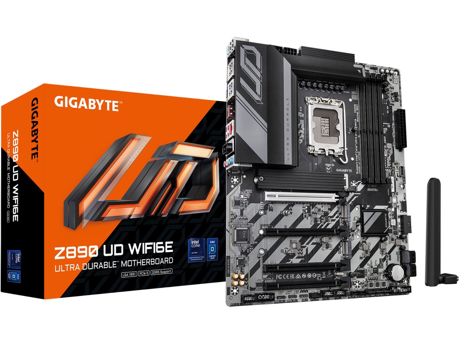 Gigabyte Z890 UD WIFI6E Hovedkort Intel Socket