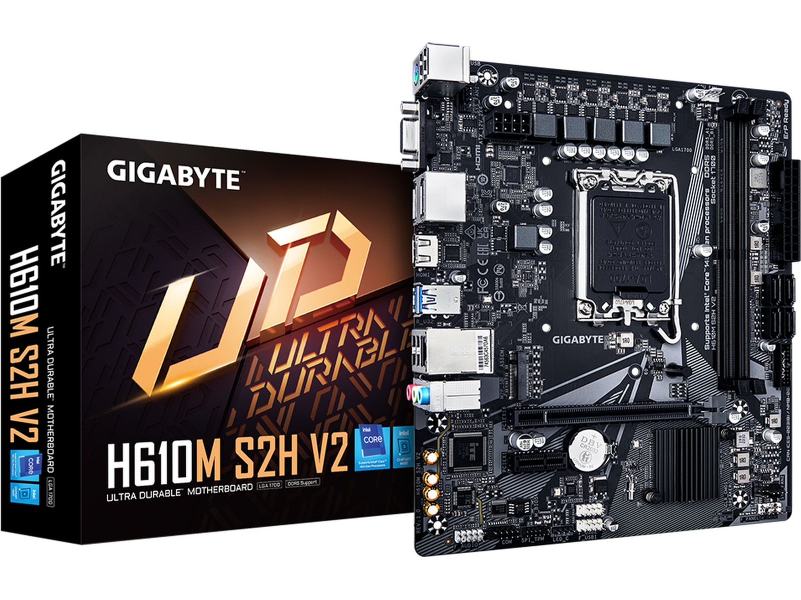 Gigabyte H610M S2H V2 Hovedkort Intel Socket
