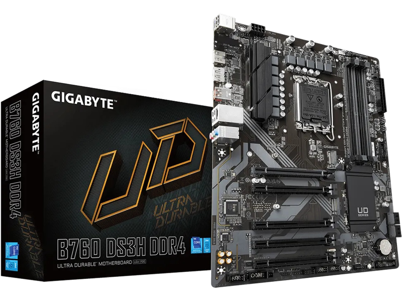 Gigabyte B760 DS3H DDR4 Hovedkort Intel Socket