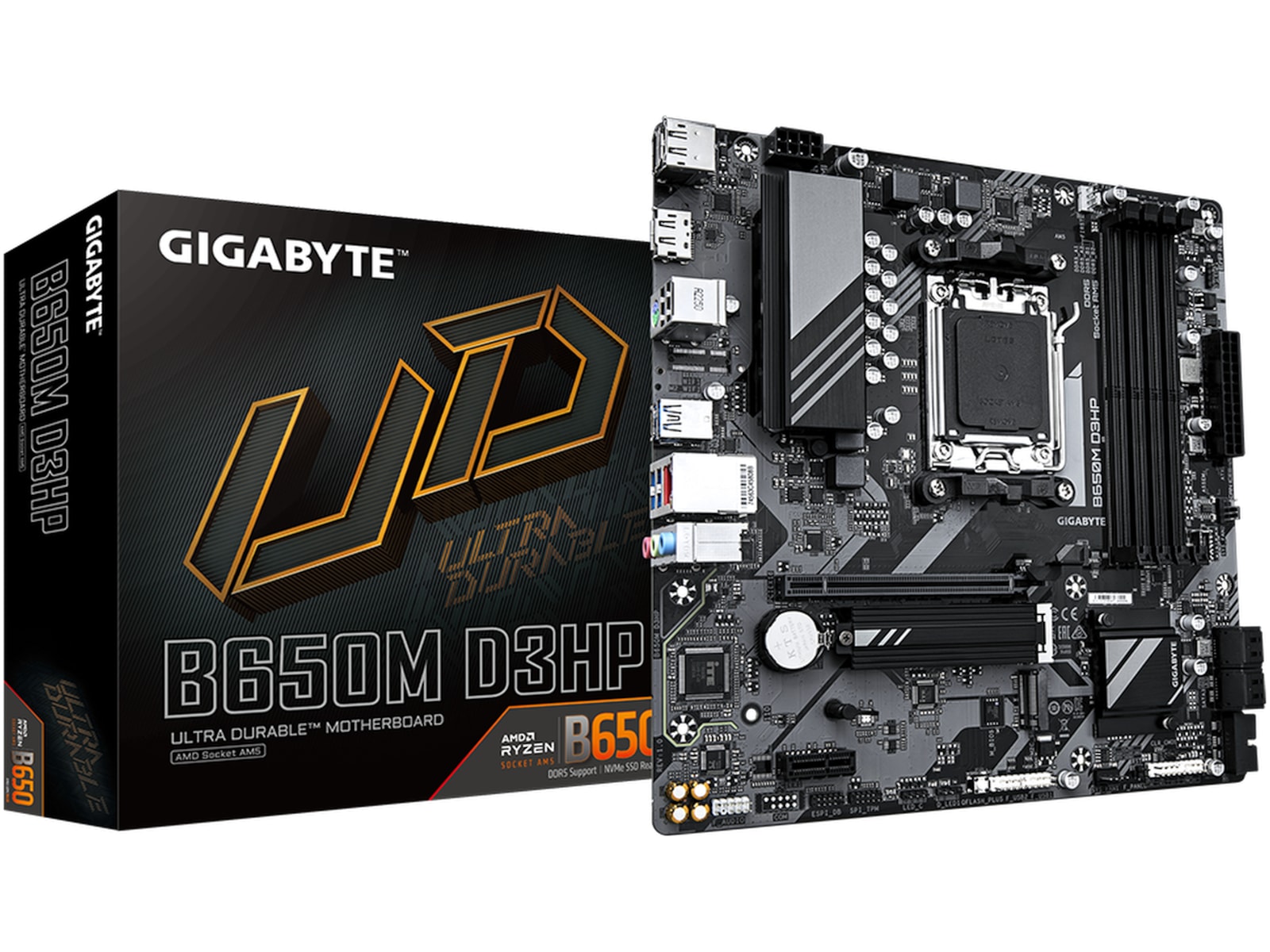 Gigabyte B650M D3HP Hovedkort AMD Socket