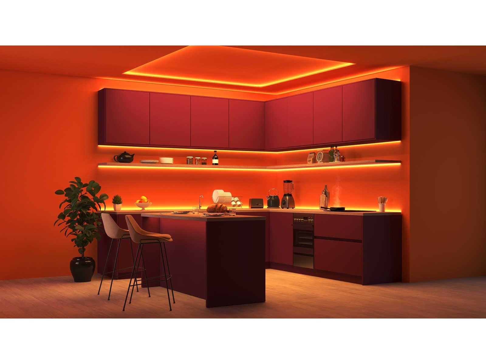 WiZ RGB Led stripe 10m Led strips & underholdning