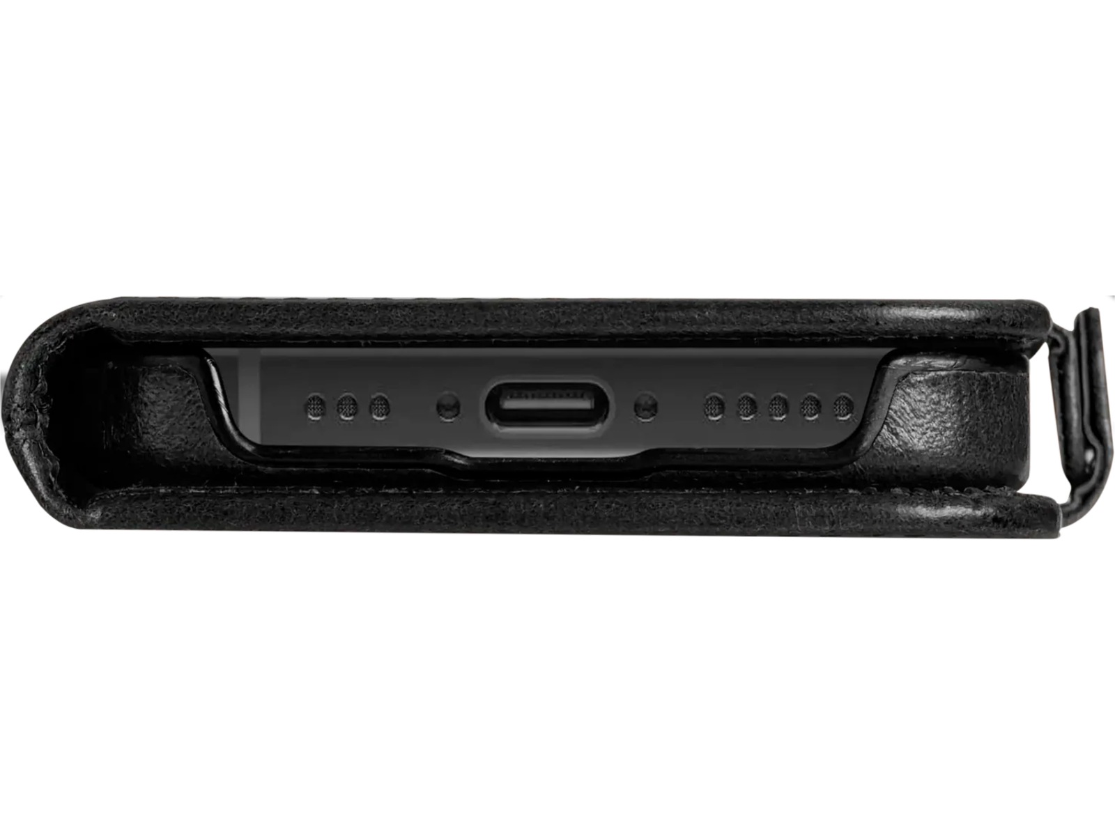 dbramante1928 iPhone 16e Lynge 2-i-1 lommebokdeksel (sort) Mobildeksel