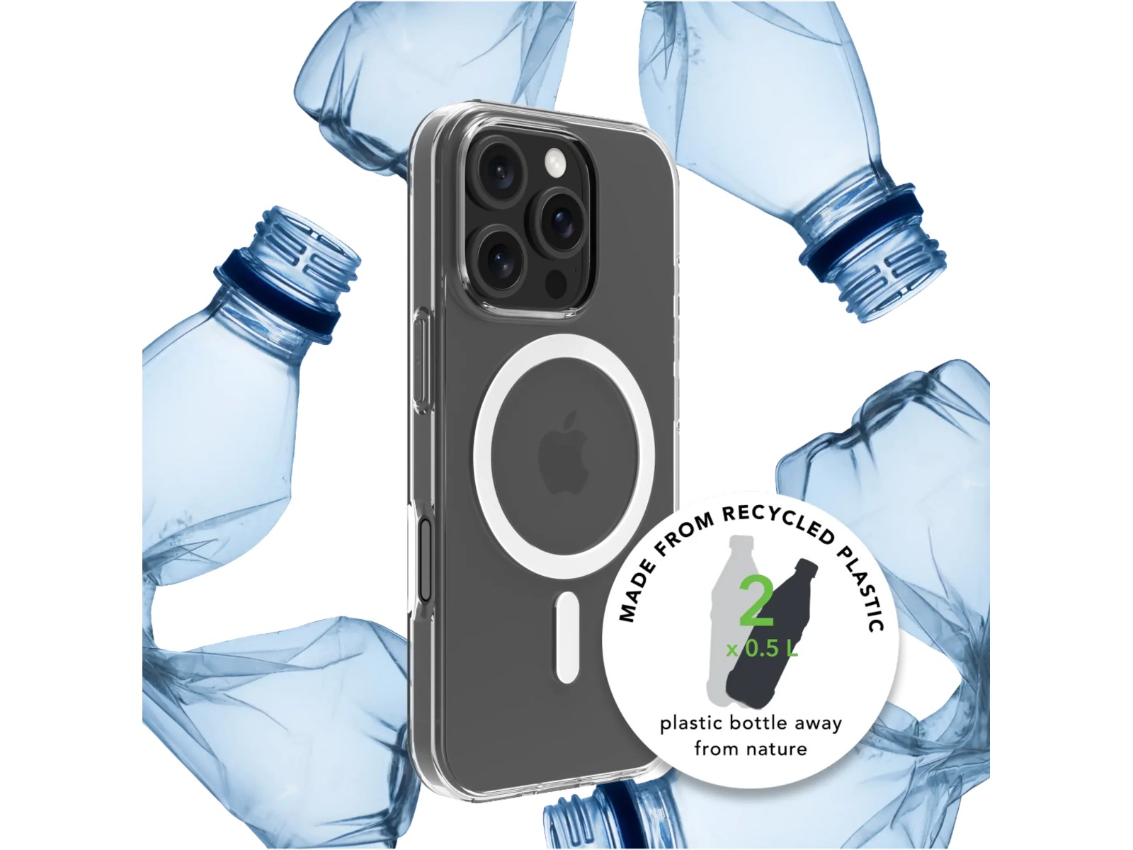 dbramante1928 iPhone 15 Greenland Pro Magsafe Deksel (gjennomsiktig) Mobildeksel