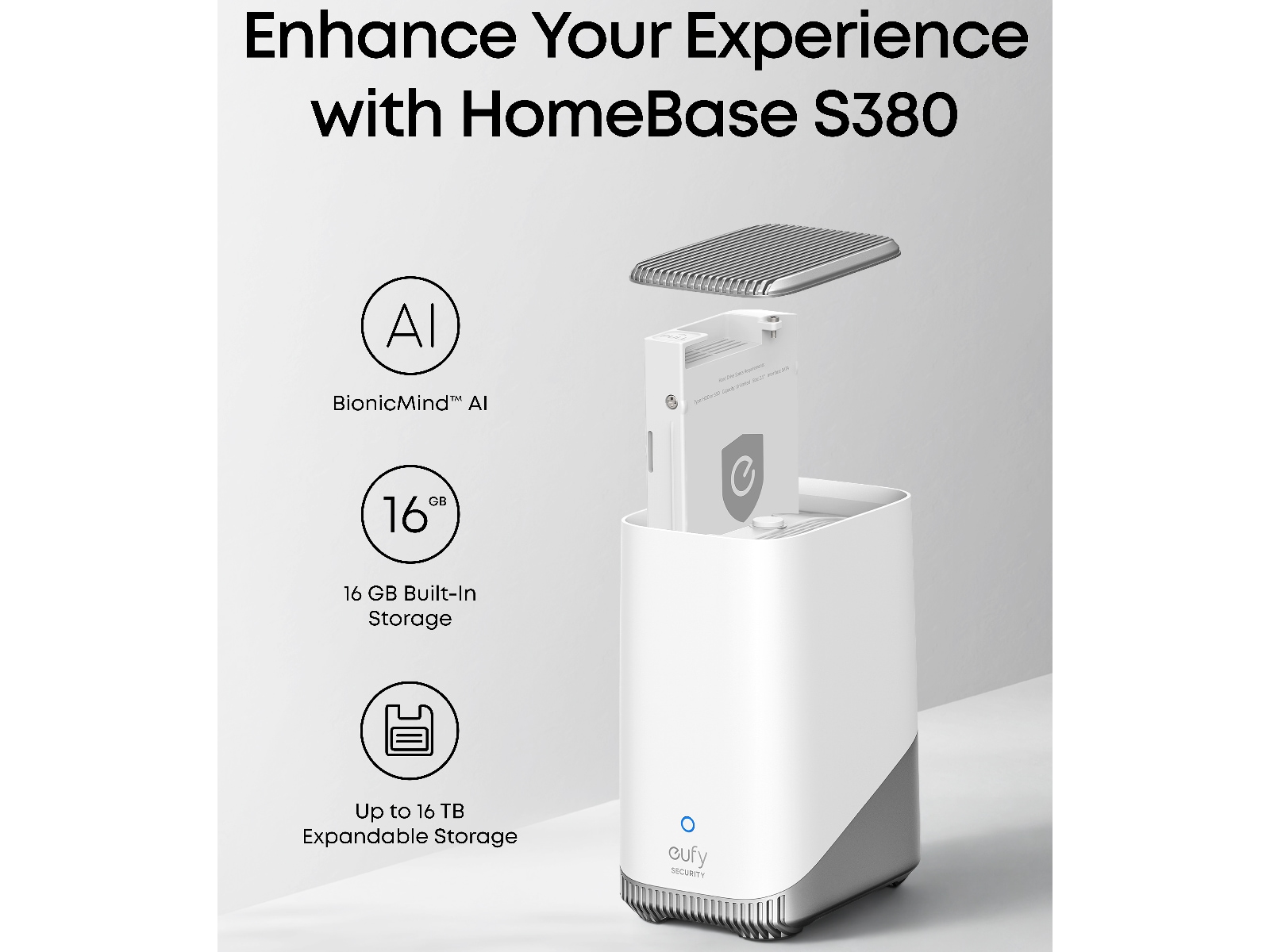 Eufy EufyCam 2x E40 overvåkningskamera (HomeBase S380) Overvåkningskameraer