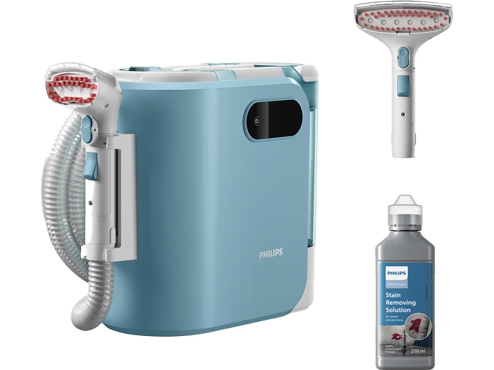 Philips 3000 Series Tepperenser XW3193/11 (hvit/blå) Dampvaskere