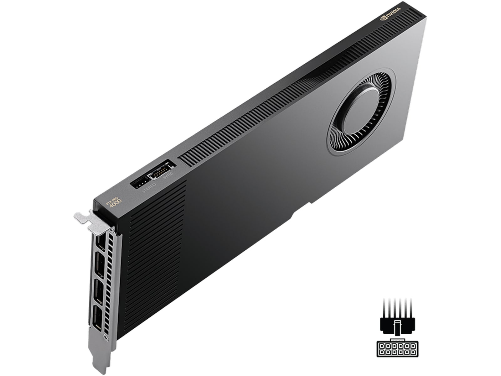 PNY NVIDIA RTX PRO 4000 Blackwell Skjermkort