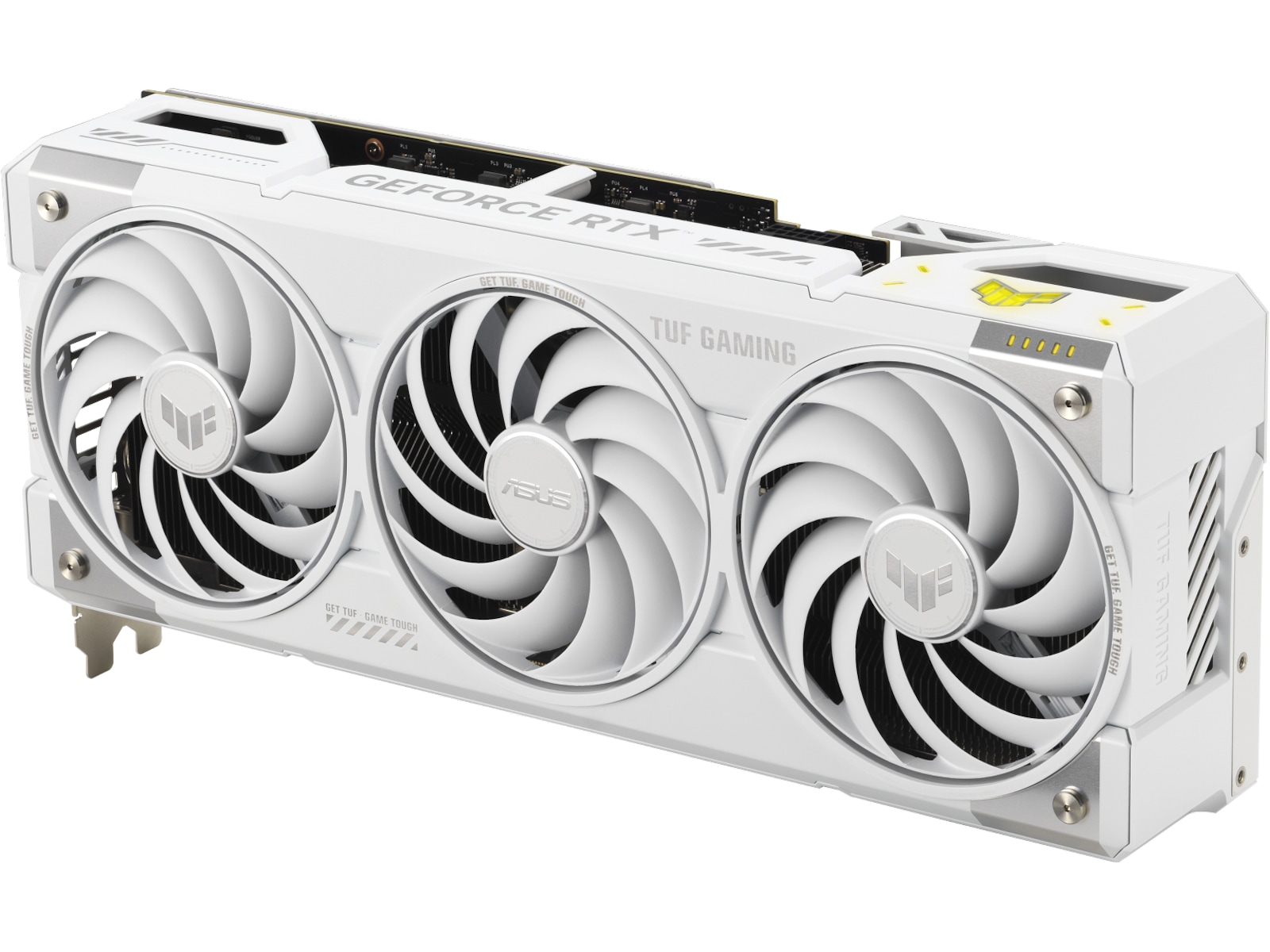 Asus TUF Gaming GeForce RTX 5070 Ti OC (hvit) Skjermkort