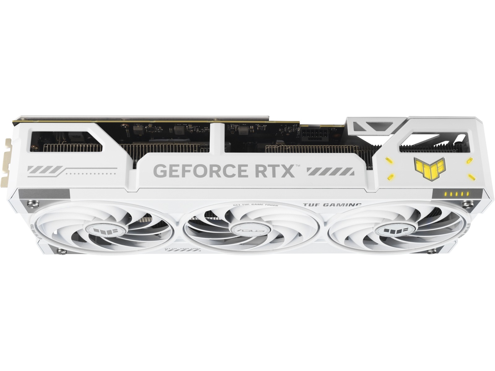 Asus TUF Gaming GeForce RTX 5070 Ti OC (hvit) Skjermkort