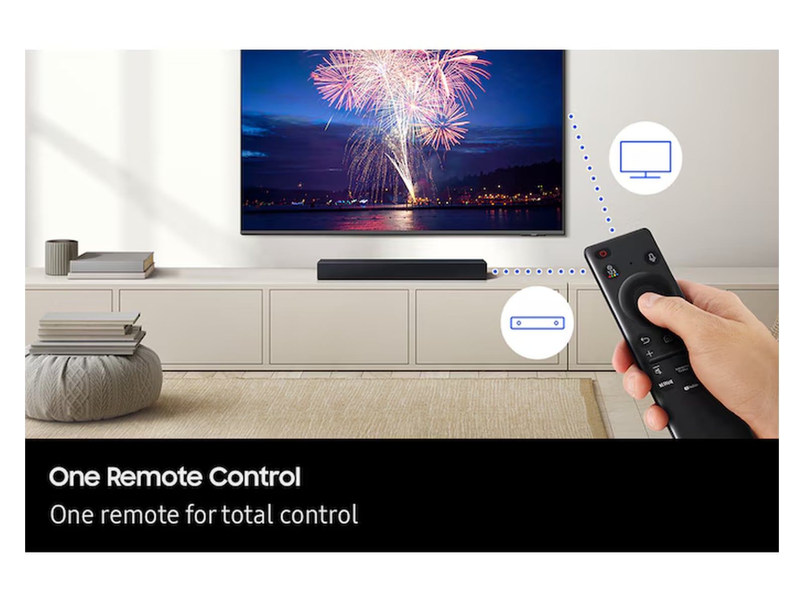 Samsung HW-B410F Soundbar med Subwoofer (2025) Lydplanker