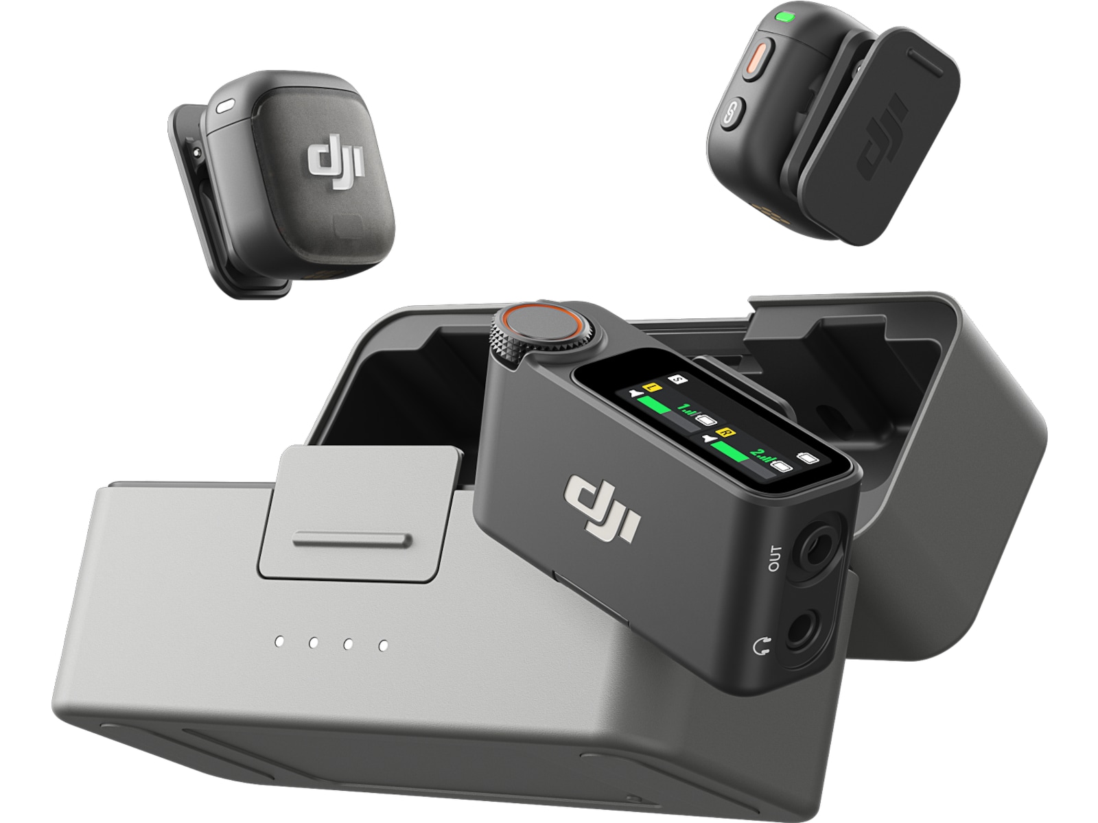 DJI Mic 3 (2 TX + 1 RX + Charging Case) Kameramikrofon