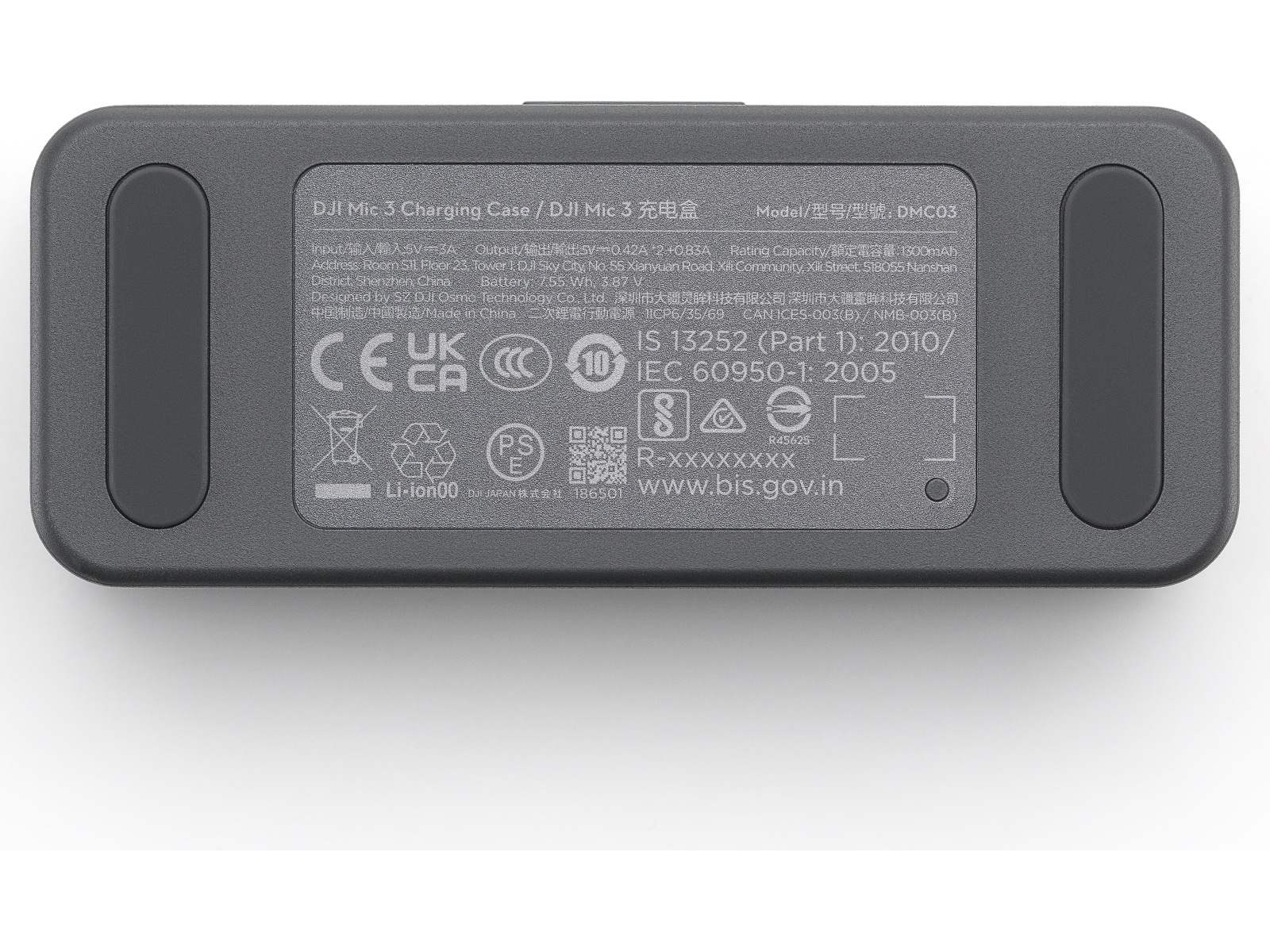 DJI Mic 3 Charging Case Streaming tilbehør