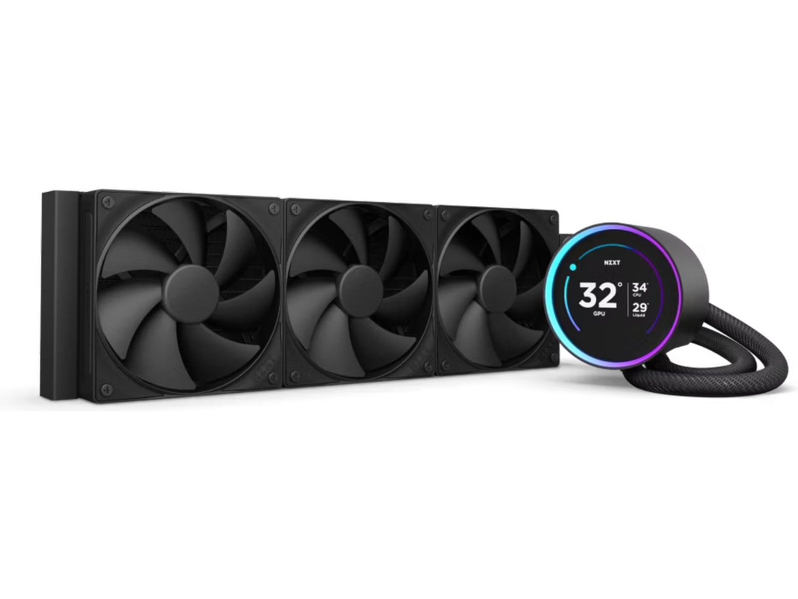 NZXT Kraken 360 Elite V2 2024 Kjøler (sort) -B-Grade Demo annet i datautstyr