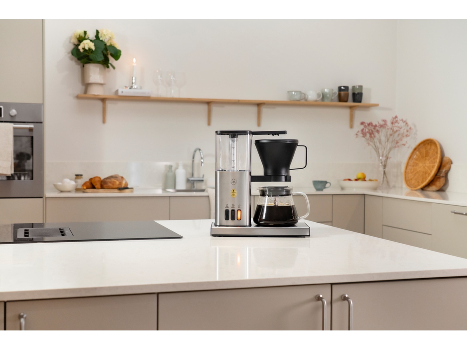 OBH Nordica Blooming Aroma 2426 Kaffetrakter (sølv) -B-Grade Demo hjem & fritid