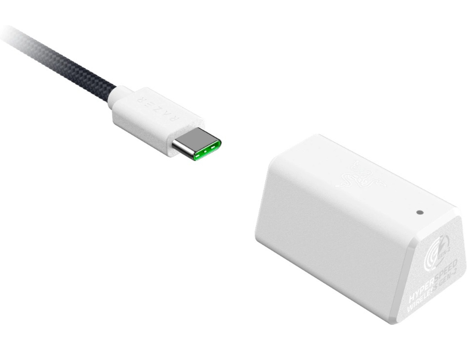 Razer BlackShark V3 Pro Trådløst Gamingheadset (hvit) Gamingheadset