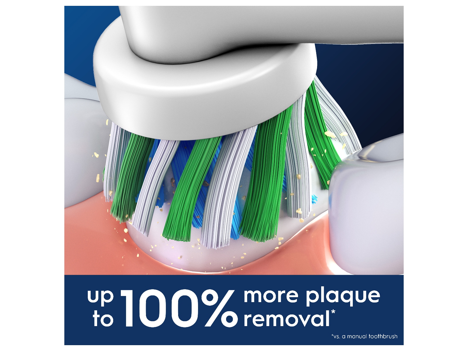 Oral-B Pro Cross Action Børstehoder (5 stk) Tannbørstehoder