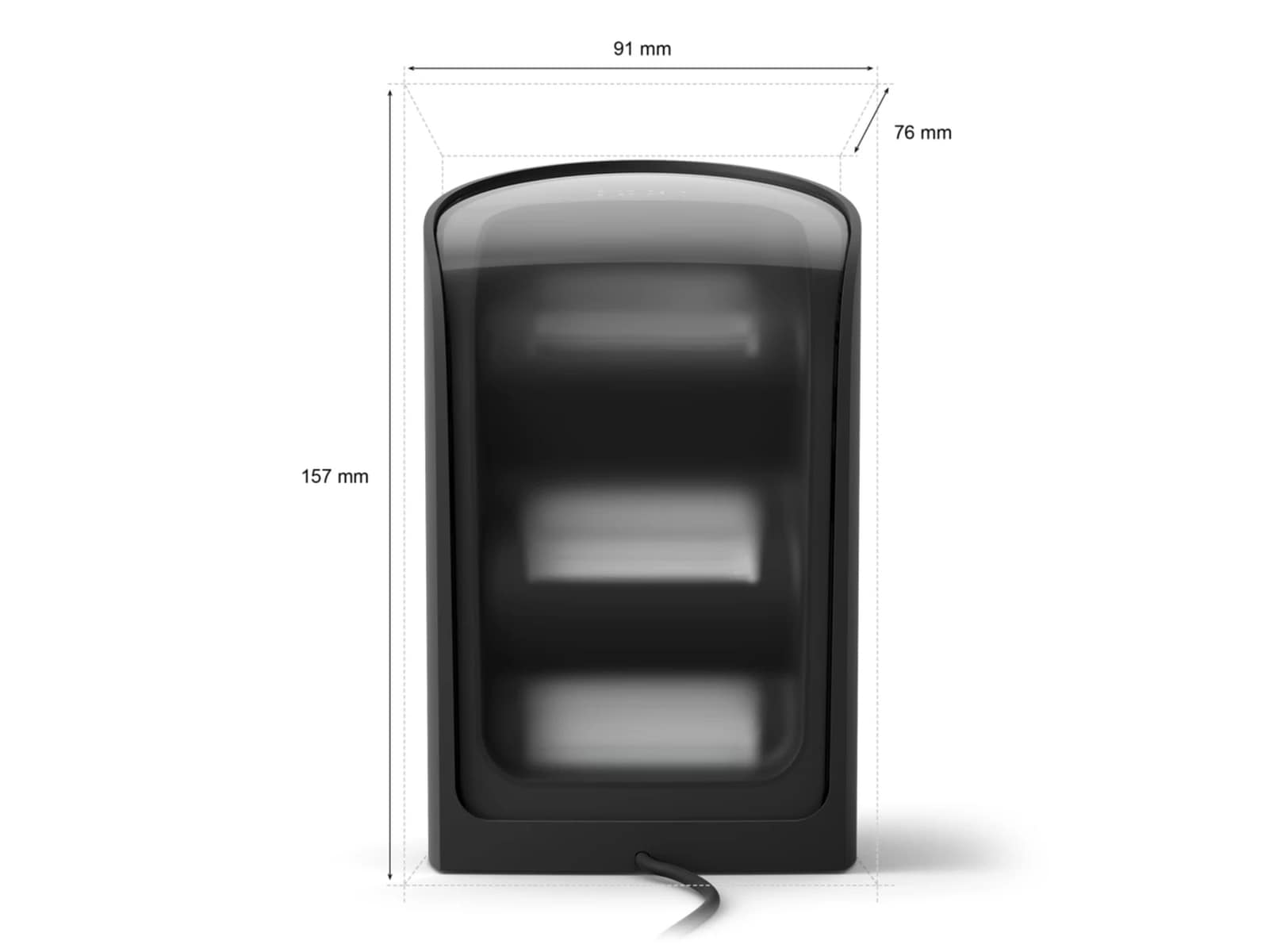 Philips Hue Play vegglys (sort) Bordlampe