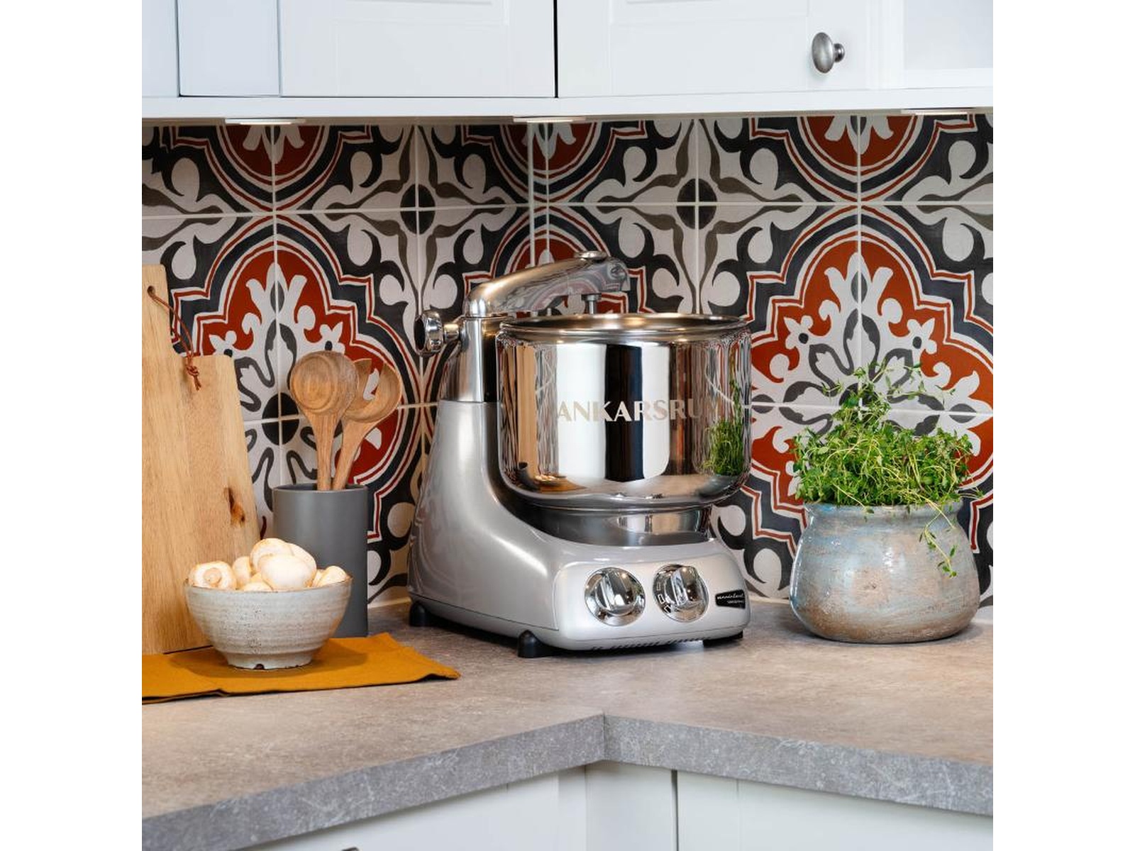ANKARSRUM Kjøkkenmaskin 6230 Jubilee Silver Kjøkkenmaskiner