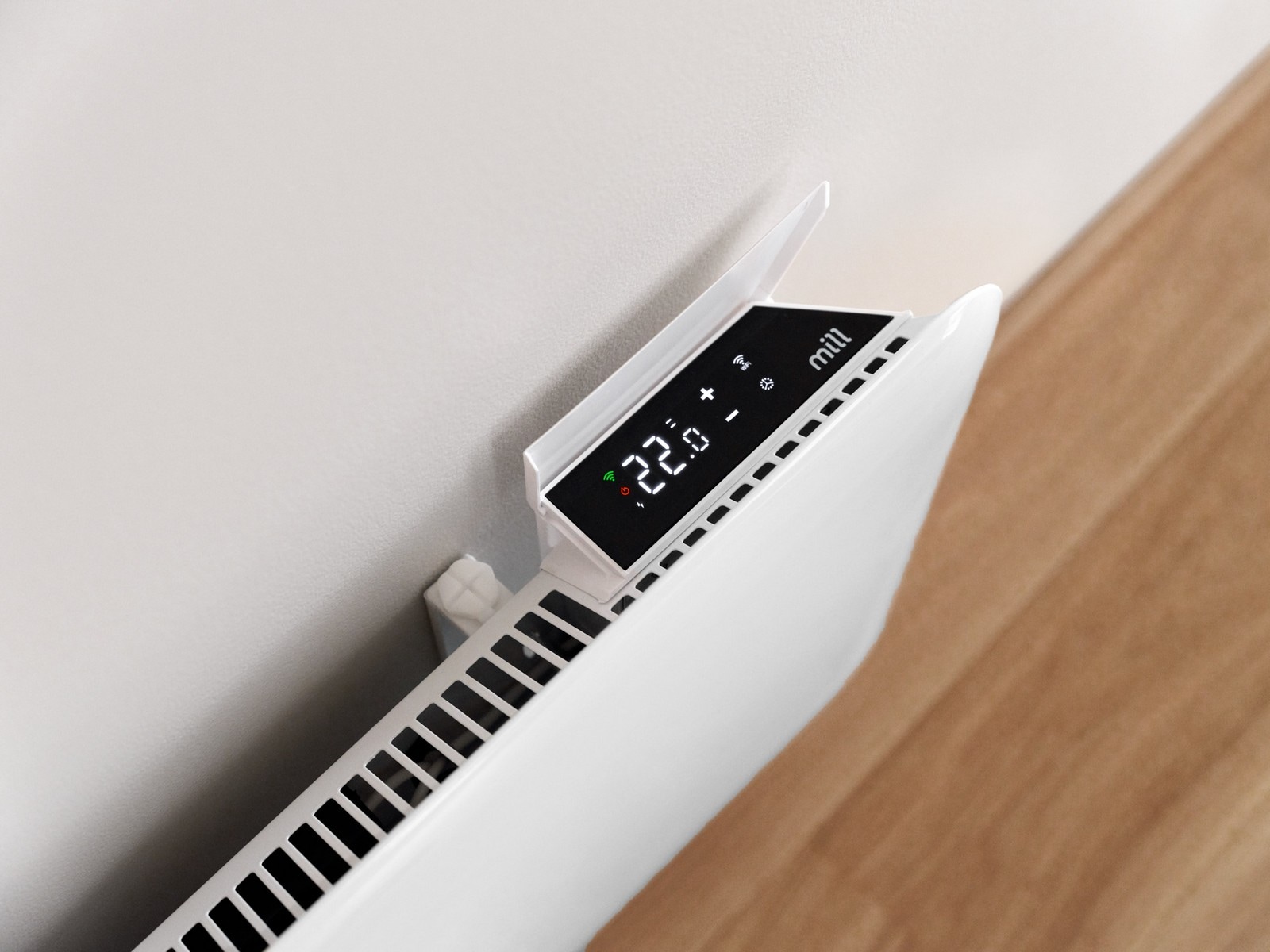 Mill Invisible WiFi Gen 3 panelovn 1300W (hvit) -B-Grade Demo hjem & fritid