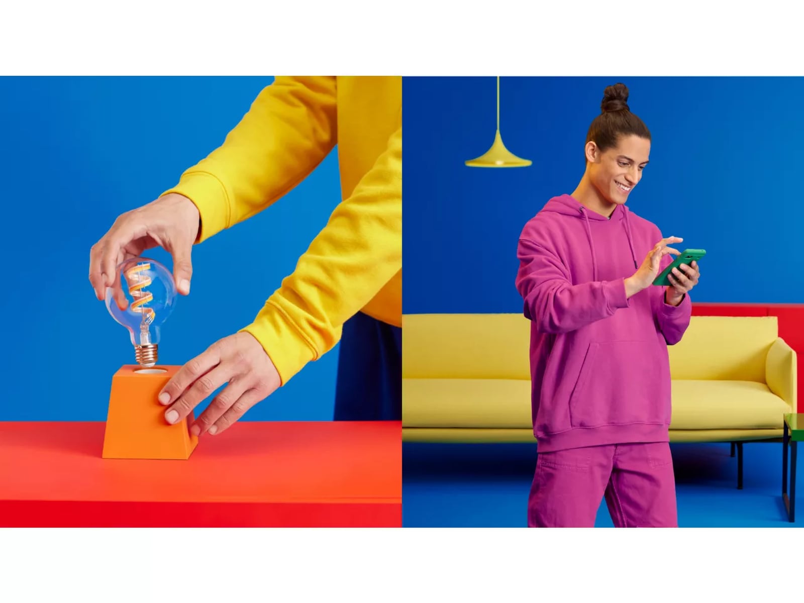 WiZ Klar 40W G95 E27 RGB Lyspære Lyspærer & LED-pærer