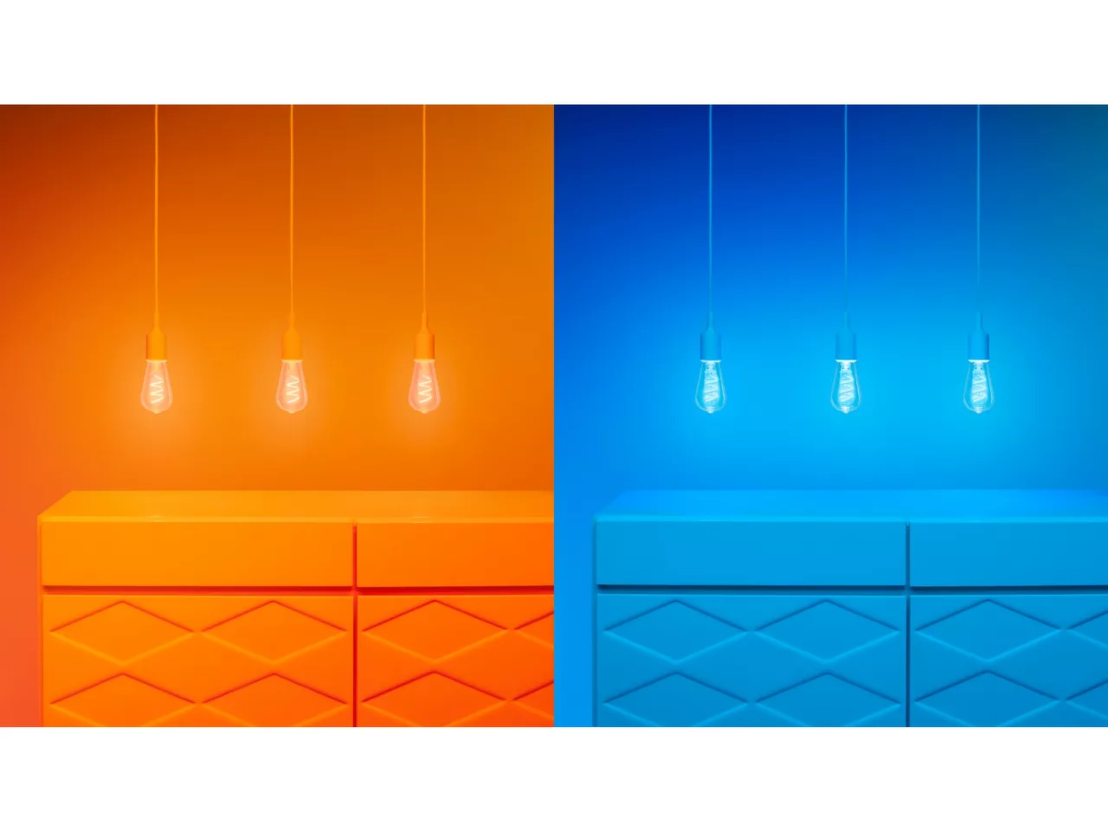 WiZ Klar 40W ST64 E27 RGB Lyspære Lyspærer & LED-pærer